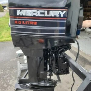 1995 Mercury 150 HP 6-Cylinder Carbureted 2-Stroke 25″(X) Outboard Motor