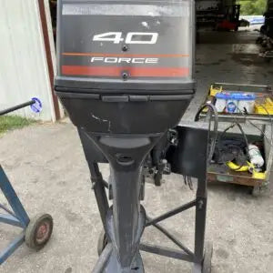 1995 Mercury/Force 40 HP 2-Cyl Carb 2-Stroke 20″ (L) Outboard Motor