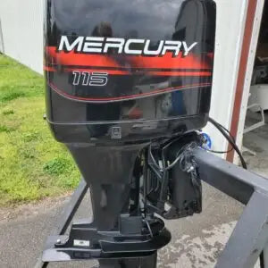 1999 Mercury 115 HP 4-Cylinder Carbureted 2-Stroke 20″(L) Outboard Motor